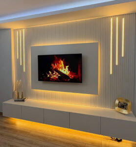 Home white wall unit 1